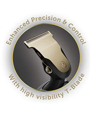 Load image into Gallery viewer, Remington T-Series Ultimate Precision Rechargeable Beard Trimmer for Men, Cut-Away Design for Stubble and Fine Detailing - MB7000, Black