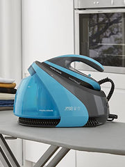 Load image into Gallery viewer, Morphy Richards Speed Steam Pro Steam Generator Iron With Intellitemp, 1.6L Water Tank, Auto Shut-off, Autoclean Technology, Blue, 332103