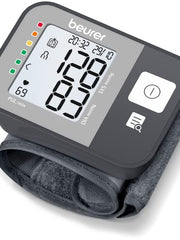 Load image into Gallery viewer, Beurer BC27 Wrist Blood Pressure Monitor, Blood Pressure Machine with Arrhythmia Detection & Colour-Coded Risk Indicator, Fully Automatic Blood Pressure for Wrist Circumferences from 14 - 19.5 cm