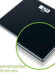Load image into Gallery viewer, Beurer GS10 Digital Glass Bathroom Scale with Easy To Read Display, Black
