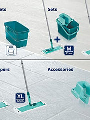 Load image into Gallery viewer, Leifheit 55356 Combi Flat Mop/Bucket and Wringer Set