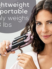 Load image into Gallery viewer, Beurer HT65 4-in-1 Wave Styler, 3 Barrel Curling Iron and Crimper, Adjustable Deep Hair Waver Wand for Beach, Mermaid, Natural, and Water Waves, Curls, Crimps, Hot Styling Tools