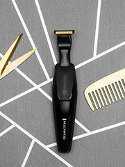 Load image into Gallery viewer, Remington T-Series Ultimate Precision Rechargeable Beard Trimmer for Men, Cut-Away Design for Stubble and Fine Detailing - MB7000, Black