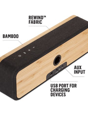 Load image into Gallery viewer, House of Marley - Get Together Bluetooth Portable Bluetooth Speaker and Audio System - 3.5 Woofer & 1 Tweeters, 30m Wireless Range, 8 Hour Playtime, Sustainably Crafted, Signature Black