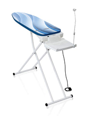 Load image into Gallery viewer, Leifheit Air Active M ironing board with active functions, ironing board with large ironing surface, ironing board for steam ironing stations with inflation function, metal