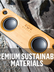 Load image into Gallery viewer, House of Marley - Get Together Bluetooth Portable Bluetooth Speaker and Audio System - 3.5 Woofer & 1 Tweeters, 30m Wireless Range, 8 Hour Playtime, Sustainably Crafted, Signature Black