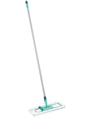 Load image into Gallery viewer, Leifheit Profi XL Micro Fibre Mop, Deluxe 42 cm Large Flat Mop Head, Floor Mop with Universal Joint for Easy Steering, Turquoise