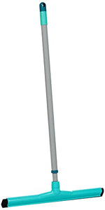 Leifheit Classic Floor Squeegee Wiper with Telescope Handle, useful for Wet rooms, Patios, Conservatory and Veranda Roofs, Swimming pool surrounds, XL wiping width 45 cm