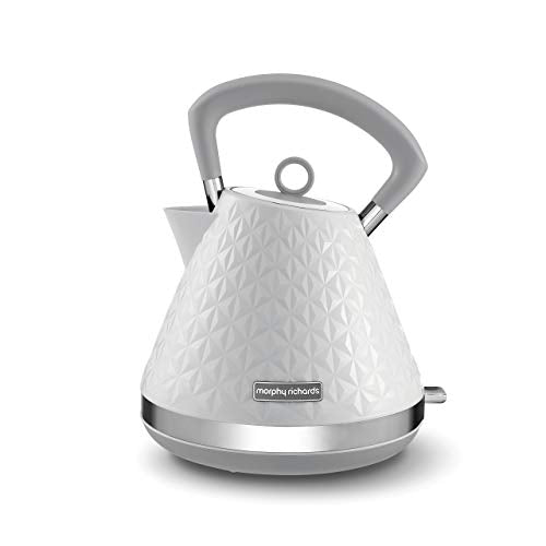 Morphy Richards Vector Pyramid Kettle 108134 Traditional Kettle White