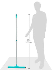 Load image into Gallery viewer, Leifheit Classic Floor Squeegee Wiper with Telescope Handle, useful for Wet rooms, Patios, Conservatory and Veranda Roofs, Swimming pool surrounds, XL wiping width 45 cm