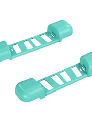 Load image into Gallery viewer, Leifheit Clean Twist Disc Mop Ergo Mobile Set, Moisture Controlled Spin, Wheeled Bucket, Faster Cleaning, Easy-Steer Micro Fibre 33cm Head with 360° Joint,Turquoise,46,6 x 26,5 x 26cm