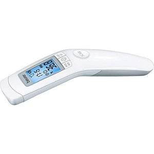 Beurer FT90 Contactless Clinical Thermometer | Contactless Infrared Technology | Measurement in Seconds | Fever Alarm | Stores 60 Readings | Illuminated XL Display | Certified Medical Device