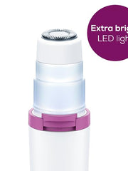 Load image into Gallery viewer, Beurer HL16 Facial Shaver for Women, Electric Hair Remover for Ladies, for Removing Facial, Nose and Ear Hair &amp; for Shaping and Trimming Eyebrows, Quick &amp; Easy on-The-go