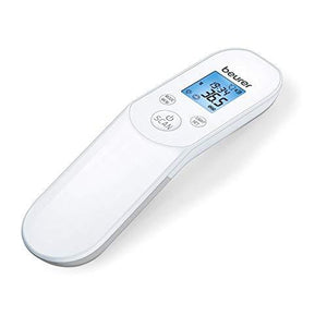 Beurer FT85 Non-Contact Clinical Thermometer | Digital Infrared Thermometer | Hygienic and Safe Measurement of Body Temperature at The Forehead | Fever Alarm | in-Built Memory Capacity