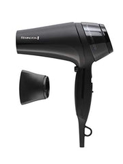 Load image into Gallery viewer, Remington Thermacare Pro Hair Dryer with Concentrator, Three Heat and Two Speeds with Cool Shot, 2.5 Metre Power Cable, 2200 W, Black, D5710