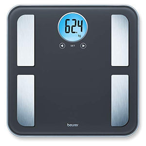 Beurer BF195 Diagnostic Bathroom Scale | Precise Full-Body Analysis | BMI Calculation | Unique Modern Design | Illuminated Digital Display | 180kg Weight Capacity | Touch-Key Operation,748.16