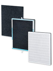 Load image into Gallery viewer, Beurer LR500 Filter Replacement Set, 3-Layer Filter System: HEPA Filter H13, Activated Carbon Filter, Pre-Filter, Give Your Air Purifier a New Lease of Life, Captures 99.95% of Harmful Particles