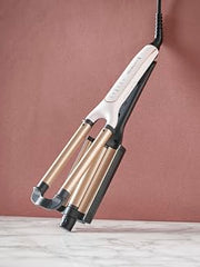 Load image into Gallery viewer, Remington Hair Curler, Wave Plate, 4 Types of Waves and Hair Volume, 5 Temperatures, Adjustable Central Cylinder, Proluxe CI91AW