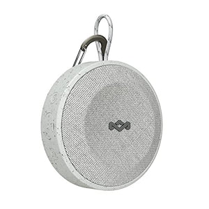 House of Marley No Bounds: Waterproof Speaker with Wireless Bluetooth Connectivity, 10 Hours of Indoor/Outdoor Playtime, and Sustainable Materials, Grey
