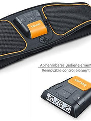 Load image into Gallery viewer, Beurer EM37 Abdominal Muscle Toning Belt | EMS training defines and strengthens abdominal muscles | 5 pre-set training programmes | Adjustable intensity | Adjustable fit for waists 70cm - 140cm