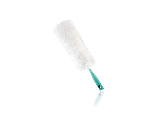 Leifheit Extra Hand Held, XL Microfibre, Large Surface Ceiling, Radiator and Cobweb Duster, 38 cm, 38cm, Turquoise