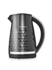Load image into Gallery viewer, Morphy Richards Hive Kettle, 1.5L, Easy Fill System, Enhanced Waterspout, 3KW Rapid Boil, 360 Degree Base, Limescale Filter, Water Viewing Window, Black, 108271