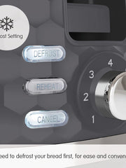 Load image into Gallery viewer, Morphy Richards 220033 Hive Toaster Grey