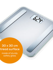 Load image into Gallery viewer, Beurer BF 183 Diagnostic Scales Precise Body Analysis for up to 10 People, Measurement of Weight, Body Fat, BMI, Muscle Content and Metabolic Age, Large XL Display, Load Capacity up to 180 kg