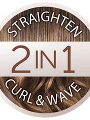 Load image into Gallery viewer, Remington Curl &amp; Straight Confidence, 2-in-1 Hair Straightener &amp; Curler, Ceramic coated plates infused with anti static for smooth glide, Digital display, 5 Temperatures 150°C-230°C, S6606