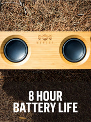 Load image into Gallery viewer, House of Marley - Get Together Bluetooth Portable Bluetooth Speaker and Audio System - 3.5 Woofer &amp; 1 Tweeters, 30m Wireless Range, 8 Hour Playtime, Sustainably Crafted, Signature Black
